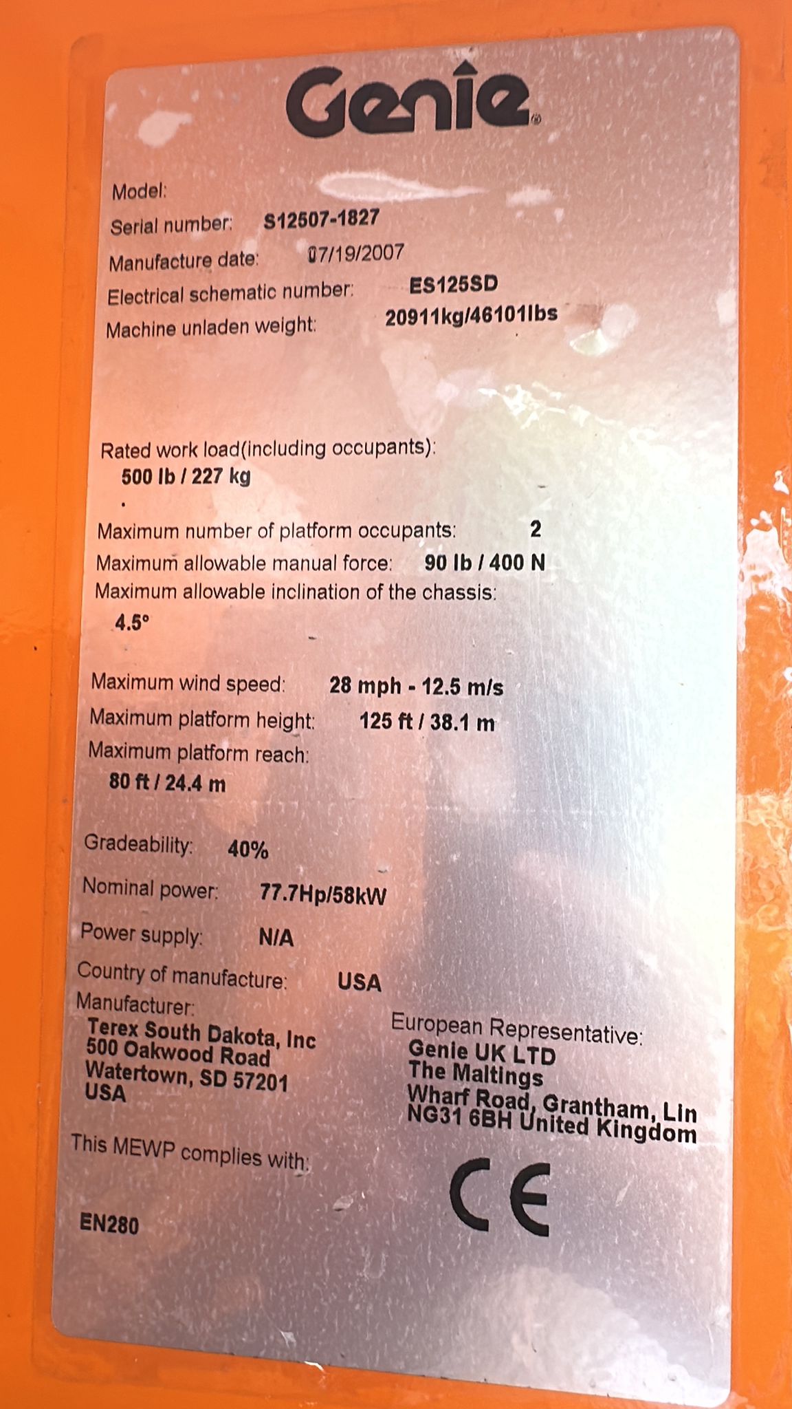 Sold - Telescopic Boom Lift - View 6